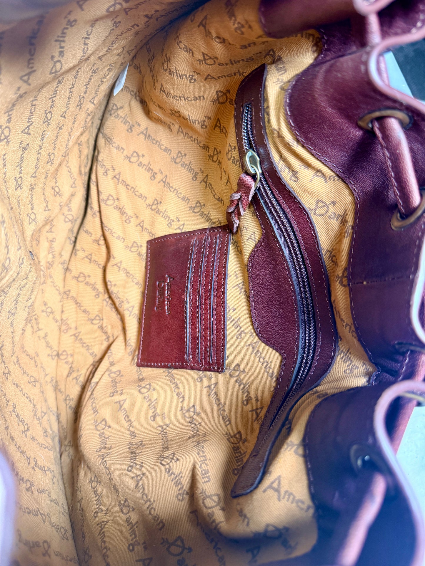 Hide and Leather Bucket Hobo Bag