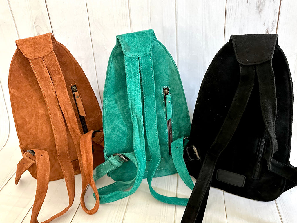 Suede and Leather Retro Stitch Western Backpack – Cowgirl Barn & Tack