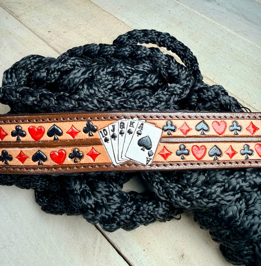Royal Flush Woven Halter