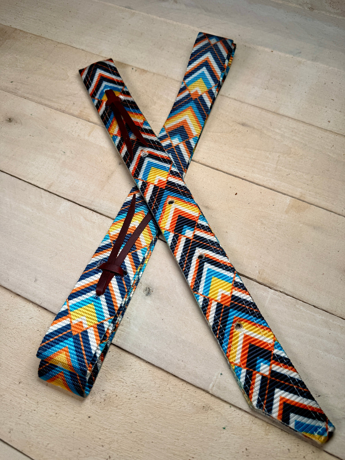 Sunset Chevron Cinch Strap