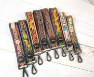 Western Leather Purse Straps, Bracelets, Key Chains