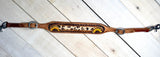 Sunflower Leopard Studded Wither Strap