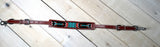 Red and Teal Arrow Beaded Wither Strap