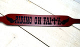 Riding on Faith Wither Strap
