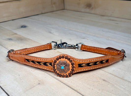 Turquoise Stone Horse Hair Wither Strap