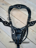 Rhinestone Horseshoe Tack Set