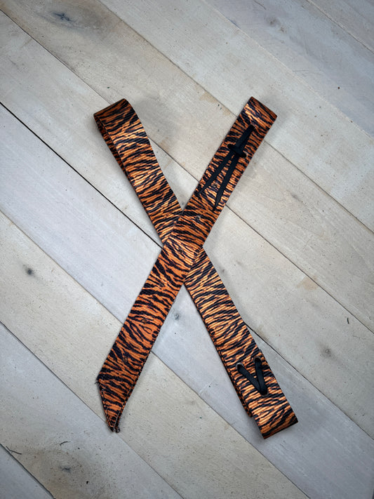 Tiger Print Cinch Strap