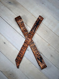 Tiger Print Cinch Strap