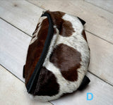Cowhide Clip-On Saddle Bag