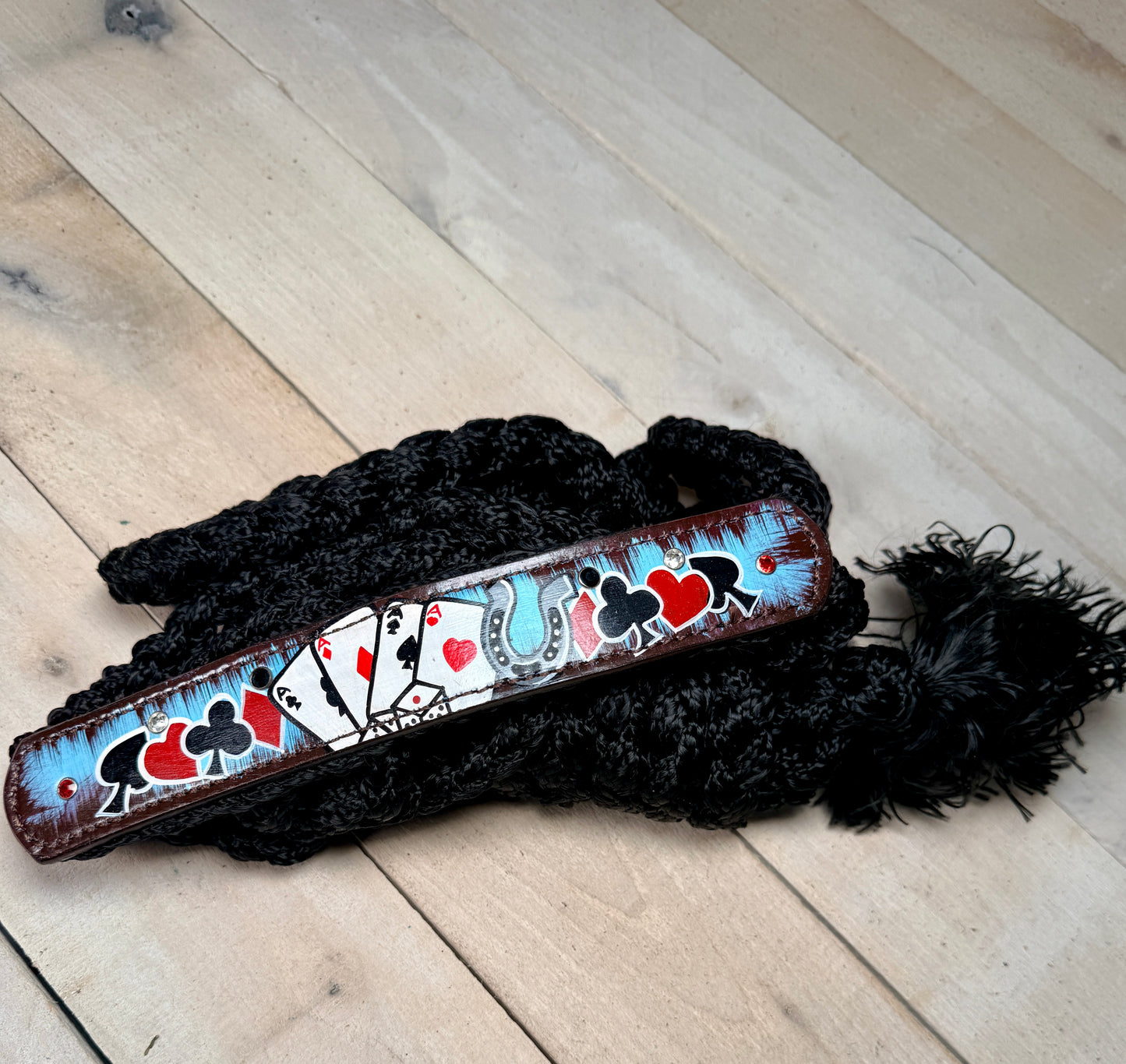 Lucky Draw Woven Mule Tape Halter