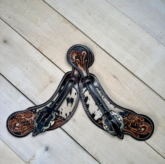 Sunflower and Hide Mens Spur Straps