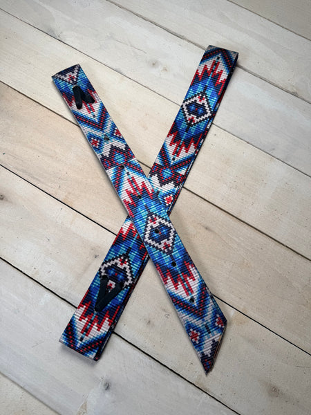 Red, White and Blue Aztec Cinch