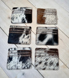 Cowhide Card/License Slim Wallet