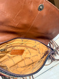 Saddle Blanket Copper Studded Crossbody Bag