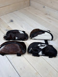 Cowhide Clip-On Saddle Bag