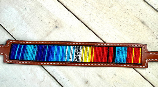 Serape Beaded Wither Strap