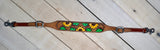 Sunflower Cactus Painted Wither Strap