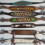 Cowhide, Cheetah, Leopard Print Wither Straps