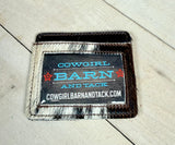 Cowhide Card/License Slim Wallet
