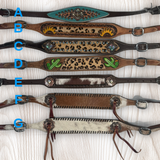 Cowhide, Cheetah, Leopard Print Wither Straps