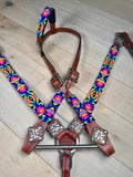 Neon Tribal Wither Strap