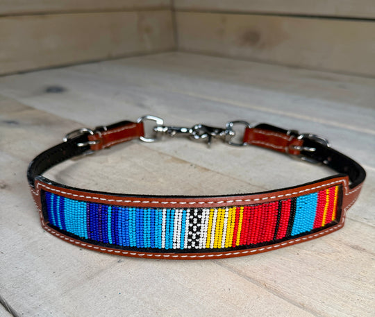 Serape Beaded Wither Strap