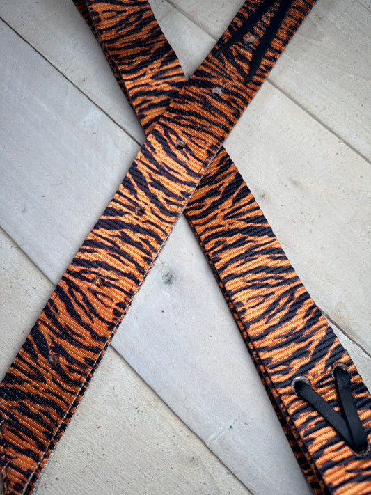 Tiger Print Cinch Strap
