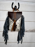 Silver Splatter Cinch Saddle Bag