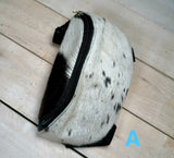 Cowhide Clip-On Saddle Bag