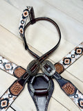 Desert Aztec Basketweave Tack Set