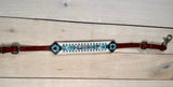 Arctic Design Teal Fringe Wither Strap