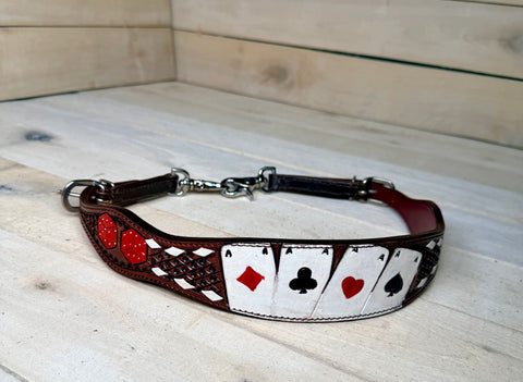 Four of a Kind and Red Dice Wither Strap