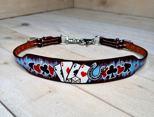 Lucky Draw Painted Aces Wither Strap