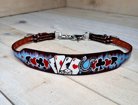 Lucky Draw Painted Aces Wither Strap