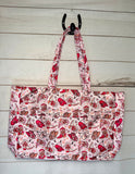 Large Canvas Utility Tote Bag