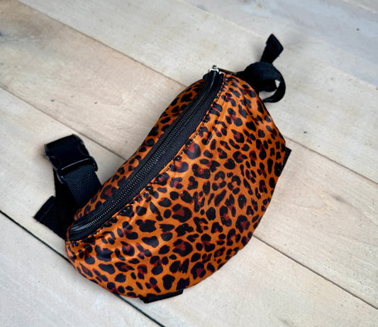 Dark Cheetah Insulated Saddle Pouch