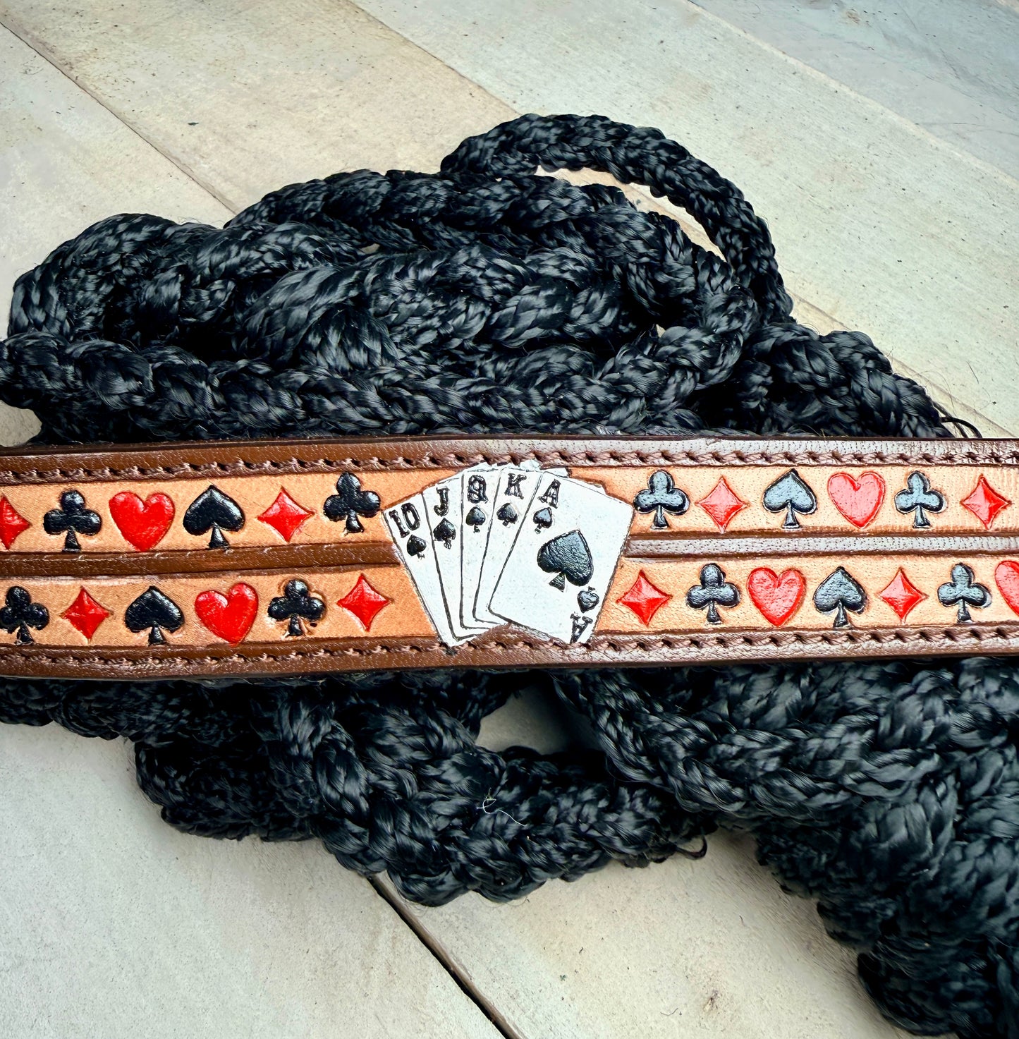 Royal Flush Woven Halter