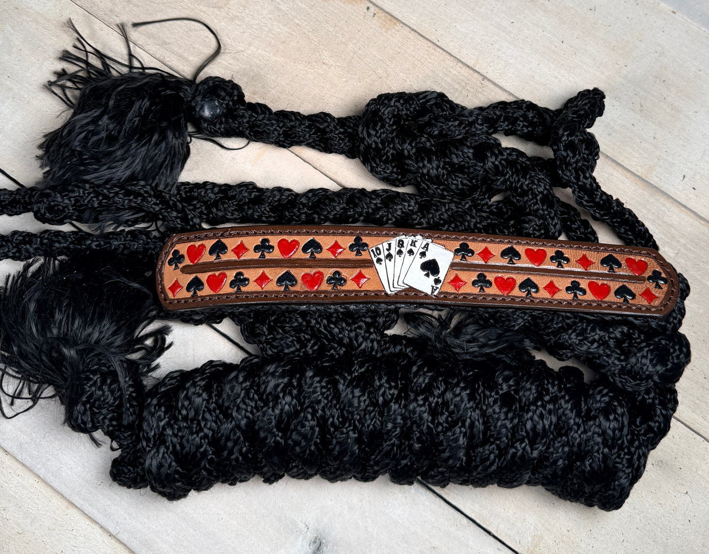 Royal Flush Woven Halter