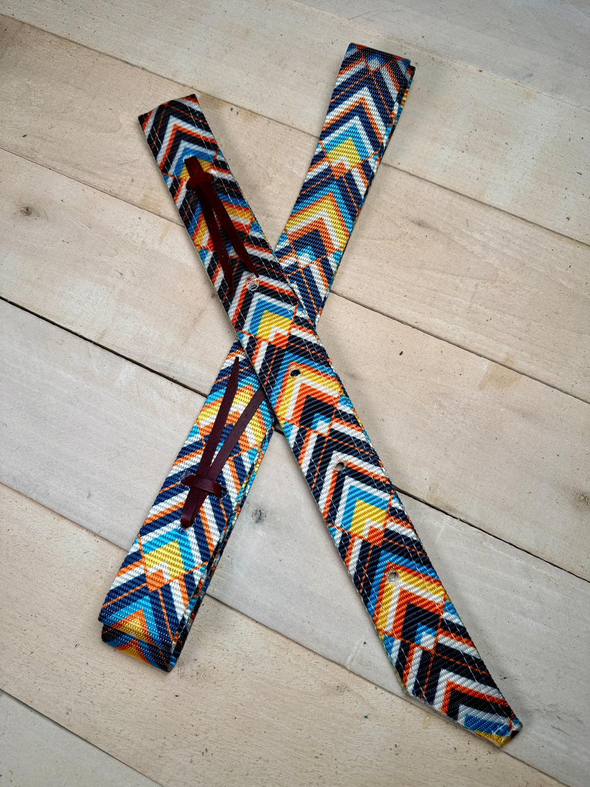 Sunset Chevron Cinch Strap