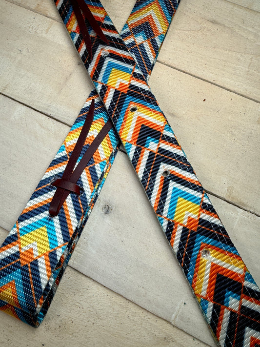 Sunset Chevron Cinch Strap