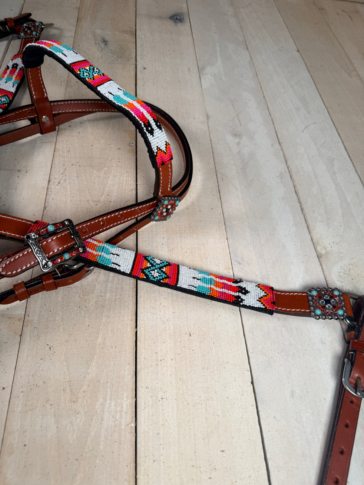 Sunset Tribal Beaded Tack Set