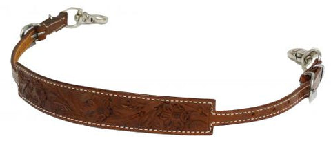 Tooled Leather Wither Strap