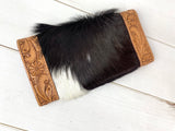 Daisy Tooled Cowhide Wallet