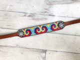 Tie Dye Wither Strap