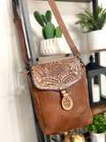 Sedona Leather Carryall Handbag