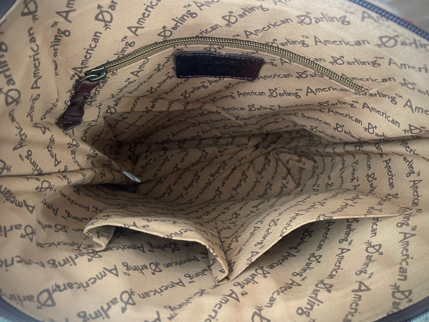 SALE! Peach Teal Serape Pattern Wool Leather Handbag