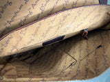 Vintage Hide Satchel Crossbody Bag