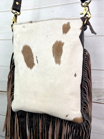 Cowhide Klassy Cowgirl Crossbody Bag
